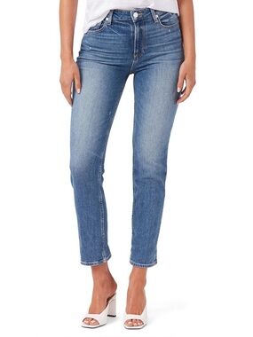 PAIGE Blue Sarah Slim Straight Jeans size 27